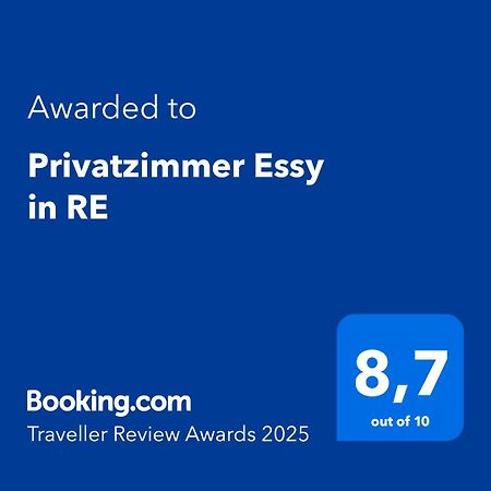 Privatzimmer Essy In Re 레클링하우젠 외부 사진